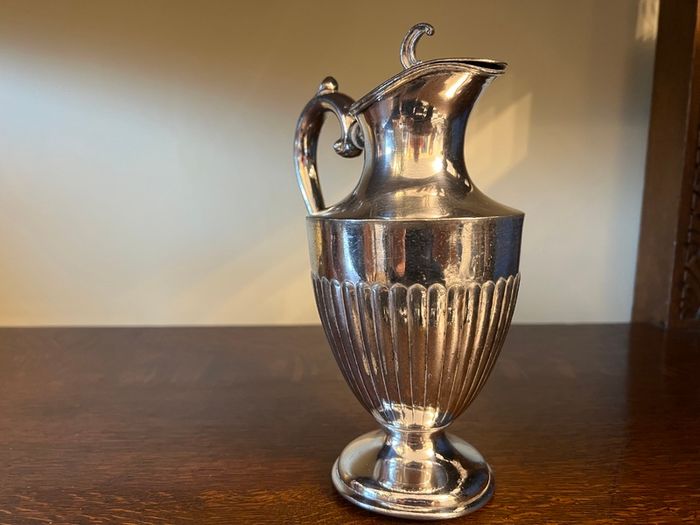 Decorative Vintage Silver-Plated Jug
