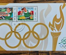 Ireland 2008 Olympics Miniature Stamp Sheet Mint