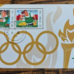 Ireland 2008 Olympics Miniature Stamp Sheet Mint