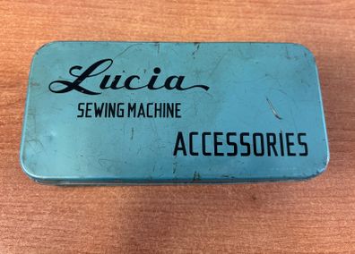 Lucia Sewing Machine Accessories Tin Box