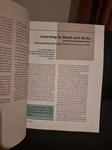 Learning To Read And Write .