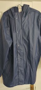 Men's New Avenue Large Navy Polyurethane Raincoat
