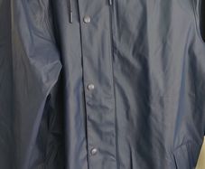 Men's New Avenue Large Navy Polyurethane Raincoat