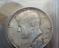 1964 JFK Half Dollar Silver coin