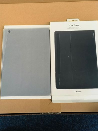 Genuine OEM Samsung Book Cover for Galaxy Tab S8 & Galaxy Tab S7 EF-BT630 Black