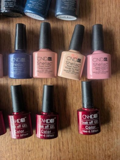 CND shellac bail varnish