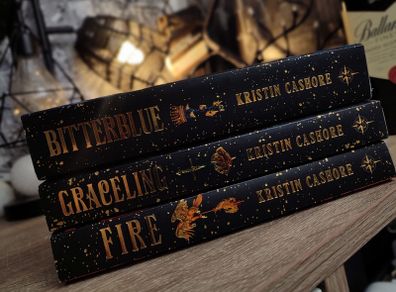 The Graceling Realm Trilogy ! Graceling, Fire and Bitterblue ! 2021! by Gollancz !
