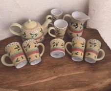 Beautiful 9 Piece Irish Ceramic Tea Set Kavanagh Giftware Tealeaf