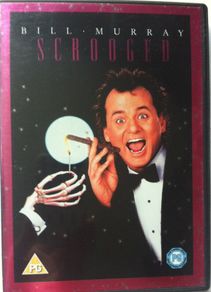 Scrooged [1988] Bill Murray, Karen Allen, John Forsythe, John Glover, Bobcat Goldthwait, Carol Kane, Michael J. Pollard, Alfre Woodard & Robert Mitchum [Movie DVD]