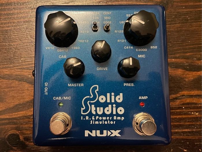 NUX Solid Studio IR / Amp Sim Pedal