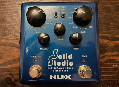 NUX Solid Studio IR / Amp Sim Pedal
