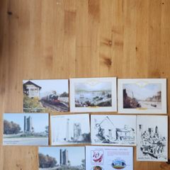 Postcards. Swords, Lusk,Rush, X 8. Plus 21 Others. Some Beautiful Vintage Postcards Included. See Photos Of Each Card.