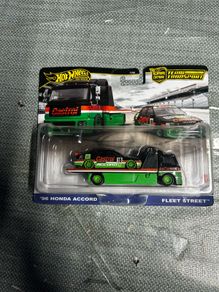 Honda Accord Fleet Street Team Transporter Hot wheels