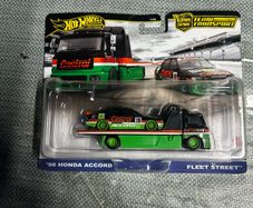 Honda Accord Fleet Street Team Transporter Hot wheels