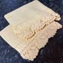 Two Vintage Yellow Traycloths/Mats Image 4