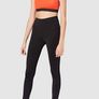 Amazon Iris and Lilly Medium Impact Sports Bra Orange/Black XL Image 2