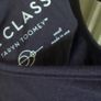 The class navy cotton bodysuit Image 3