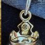 Pandora Disney Princess Auroras Crown on  golden Pillow with Lab grown Diamond  New Image 8