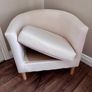 Ikea Cream Tub Chair in Great Condition Image 5