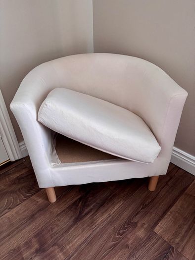 Ikea Cream Tub Chair in Great Condition