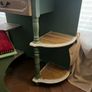 Upcycled Vintage Vanity Table or Console Table and Stool Set Image 6