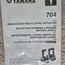 Genuine Oem Yamaha Outboard 704 Single Top Mount Binnacle Remote Control Box Image 4
