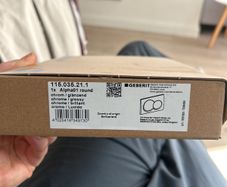 Geberit flush plate