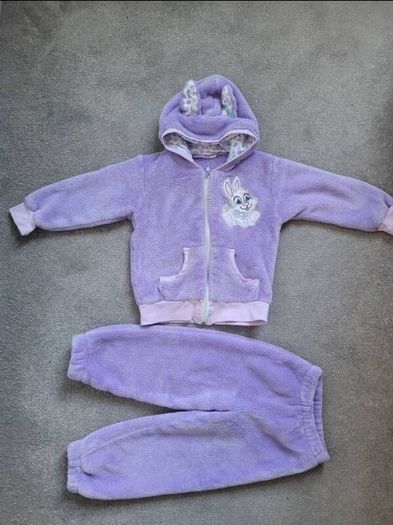 Baby Girls thick fleece tracksuit - size 18-24 months