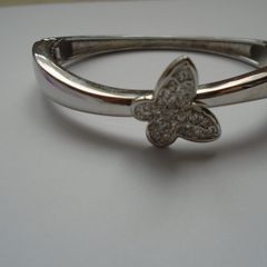 Butterfly bangle, Jewellery, Bangle,