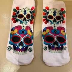 Small Mexican Day of the dead socks
