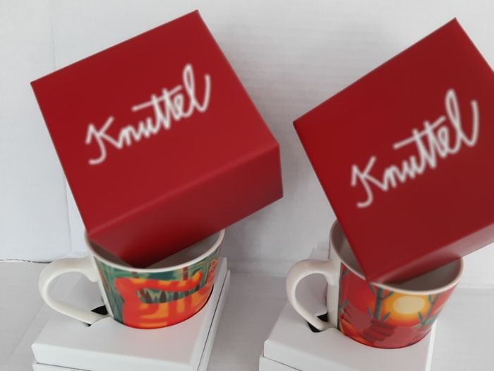New Graham Knuttel bird of  Paradise mug in box
