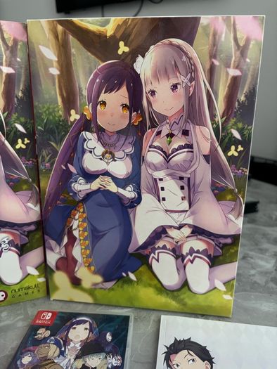 Re Zero Nintendo switch collector edition