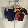 Baby 6-9mths Barcelona Authentic Jersey Shorts Socks Image 2