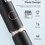 Whitening Electric Toothbrush Rechargeable USB ADA Accepted Waterproof IPX7 Clean 4 Heads and 1 Travel Case Image 2