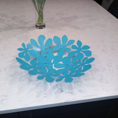 Ikea Stockholm Decorative Bowl in Aqua Blue