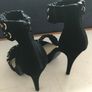 Pre-loved 'Koi Couture' Black Platform Stiletto Shoes Image 4
