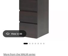 ikea black set of drawers