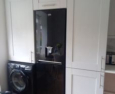 Beko Fridge/50/50 Black