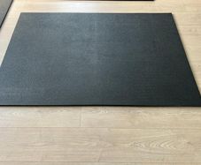 Weight room Matting (or Multi-Purpose) 120cm x 180 cm x 17 mm black (14 mats in stock ) Retail for 146.37