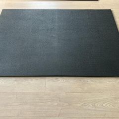 Weight room Matting (or Multi-Purpose) 120cm x 180 cm x 17 cm black (14 mats in stock ) Retail for 146.37