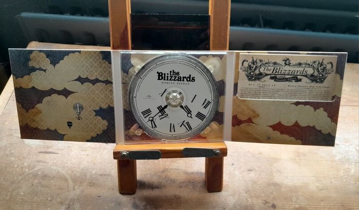 Fully signed The Blizzards 2008 CD Domino Effect