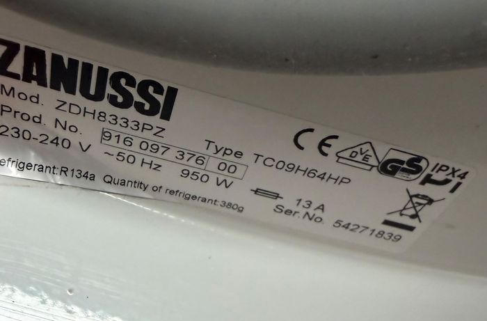 Zansussi Tumble Dryer