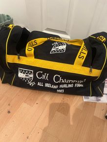 Kilkenny 2003 All Ireland hurling final gear bag - Player issued
