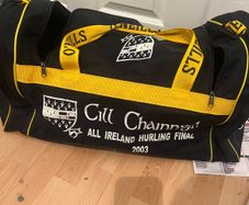 Kilkenny 2003 All Ireland hurling final gear bag - Player issued