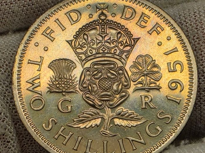 United Kingdom 1951 Proof Set in Original Holder