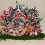 Handmade 3D Butterfly PopUp Book Image 9