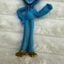 Poppy Playtime approx. 11cm. Huggy Wuggy Figure Blue Used Please see pictures Image 4