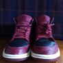 Nike Air Jordan 1 Mid mens 8.5 43 leather trainers Image 2