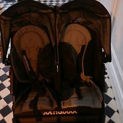 Out n about double pram