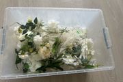 Individual silk flowers for wedding
